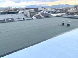 防水工事　シート防水　ベランダ・バルコニー　屋上防水　名古屋市の皆様！外壁塗装・屋根塗装・雨漏り修理はアートペインズへ